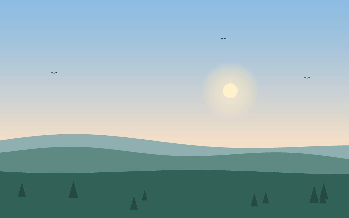 Landschaftsillustration