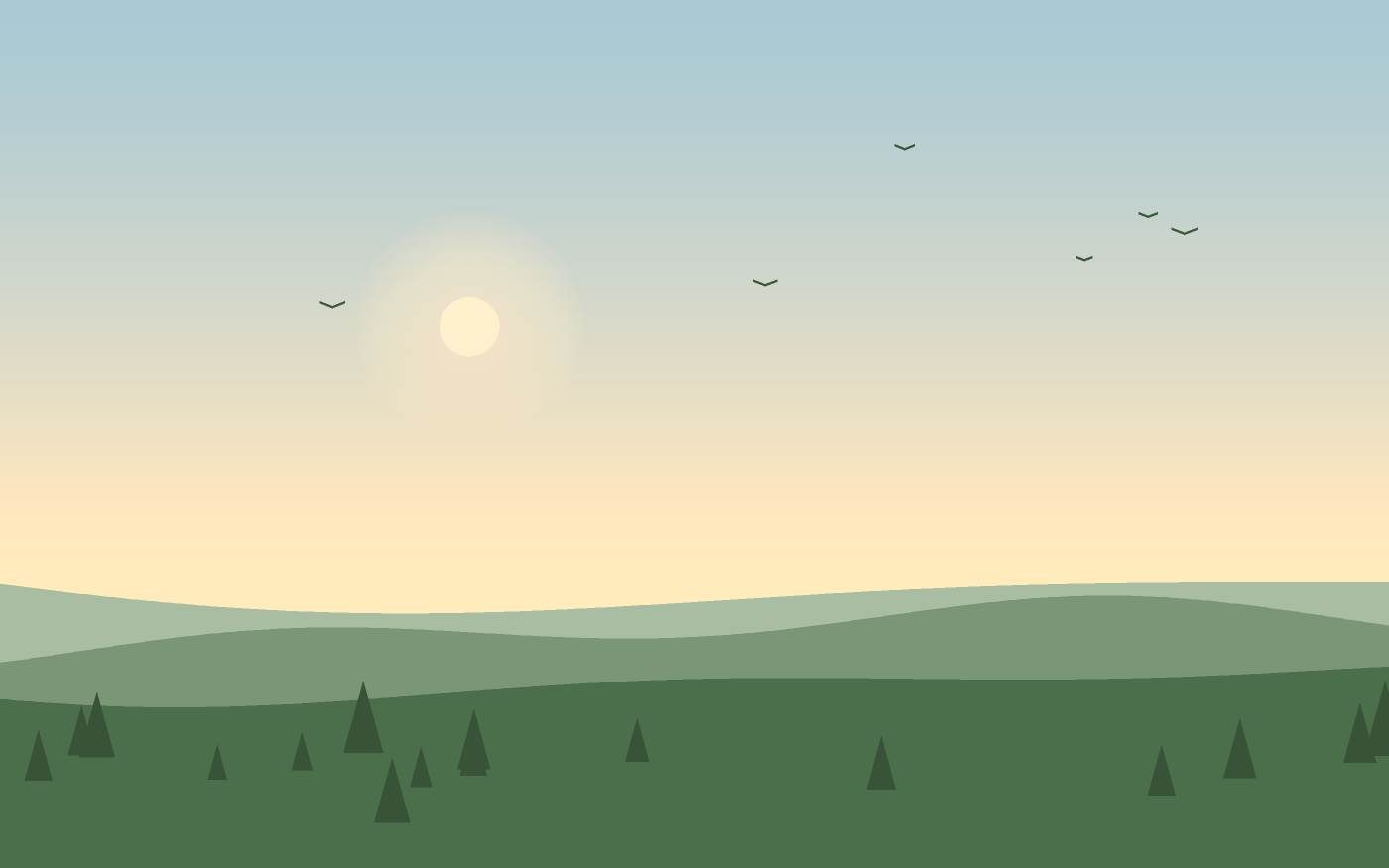 Landschaftsillustration