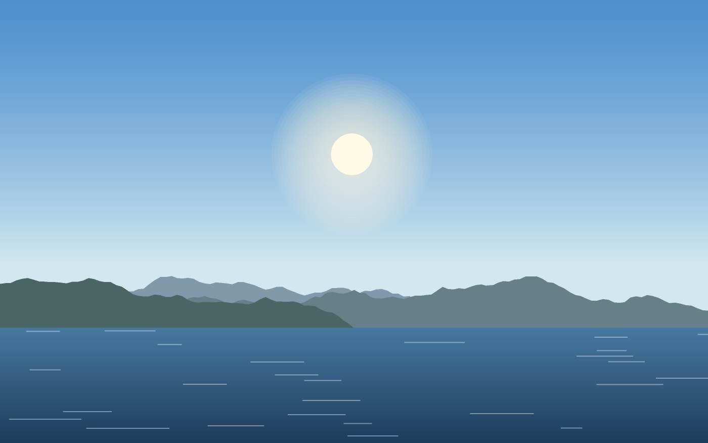 Landschaftsillustration