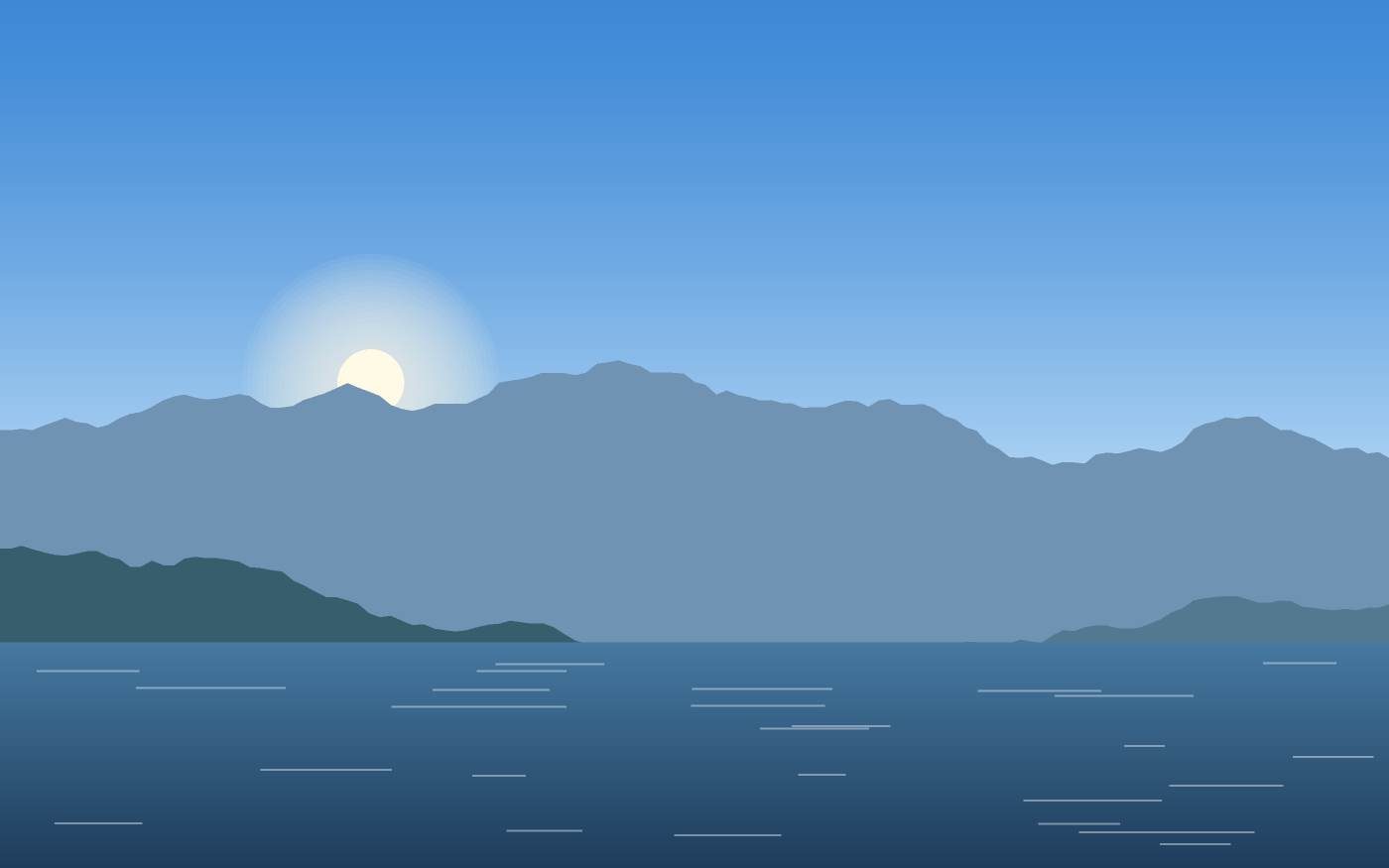 Ilustrace krajiny