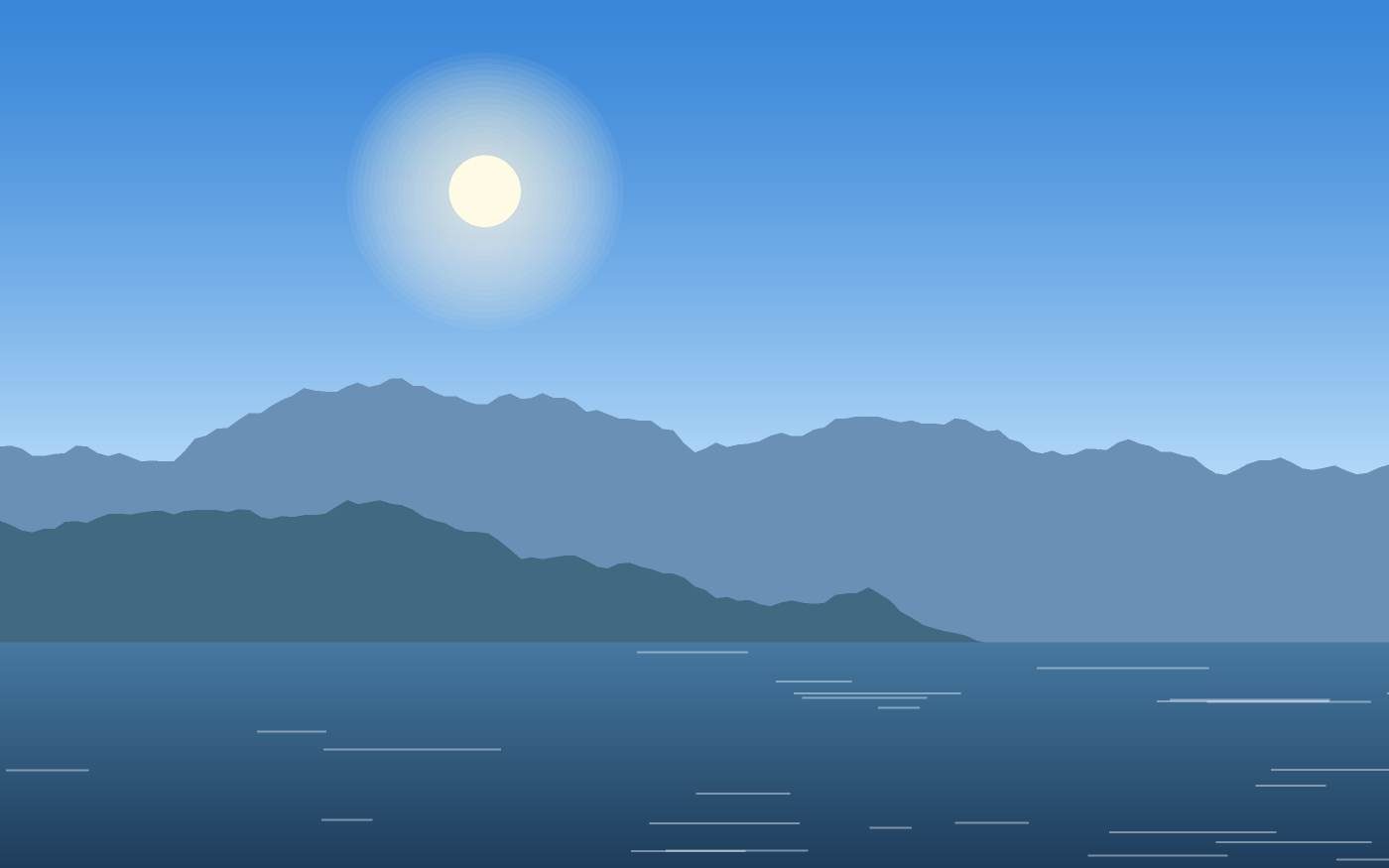 Landschaftsillustration