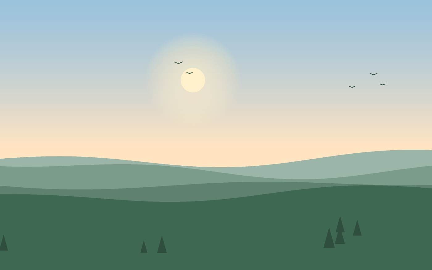 Landskabsillustration