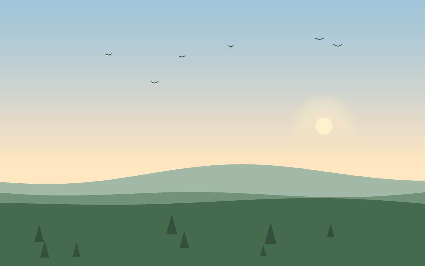 Landskabsillustration
