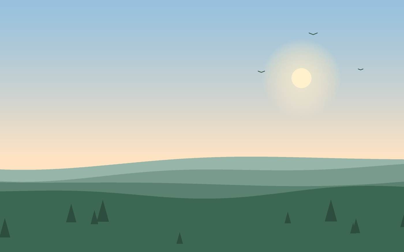 Ilustración de un paisaje