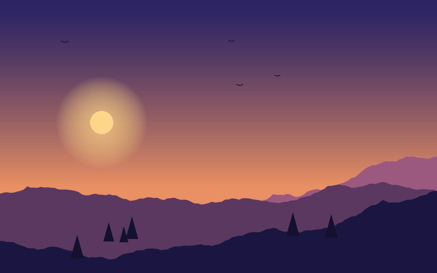 Illustration de paysage