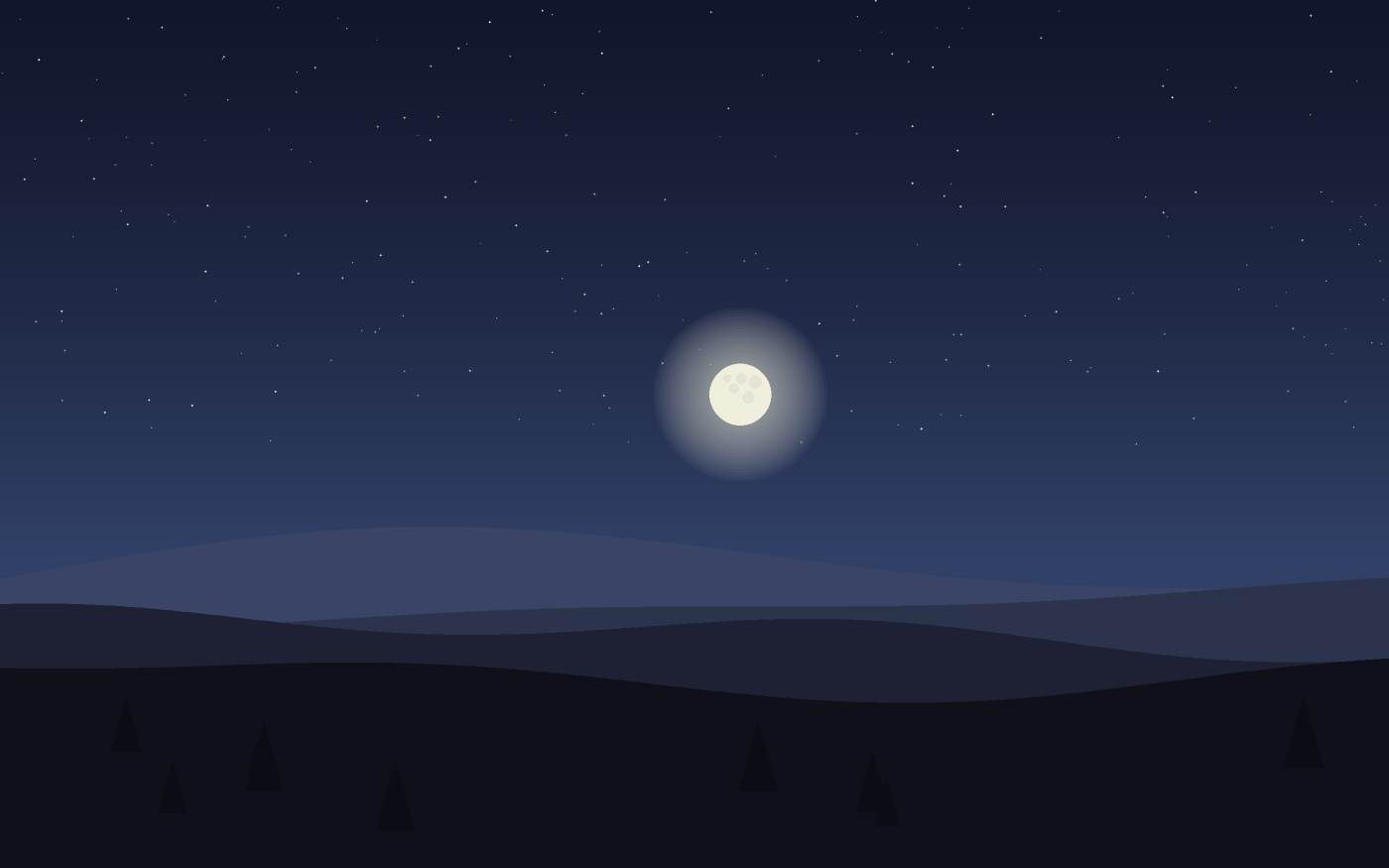 Illustrazione di un paesaggio