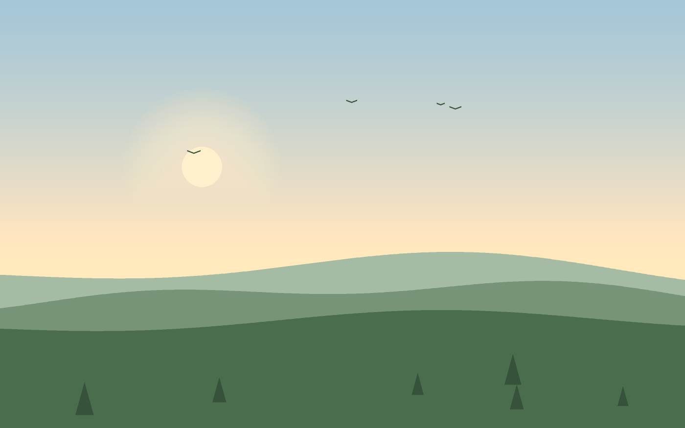 Landskapsillustration