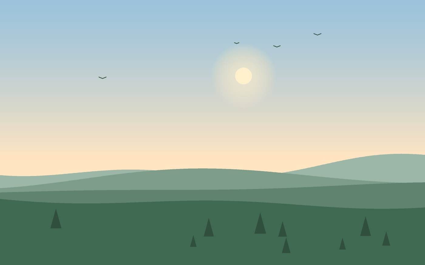 Landscape illustration