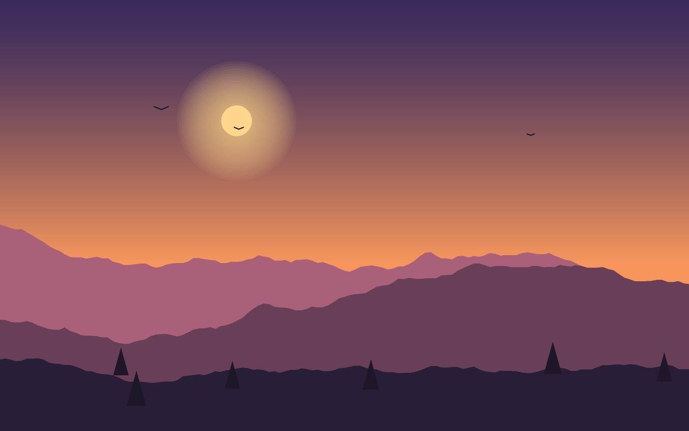 Landscape illustration